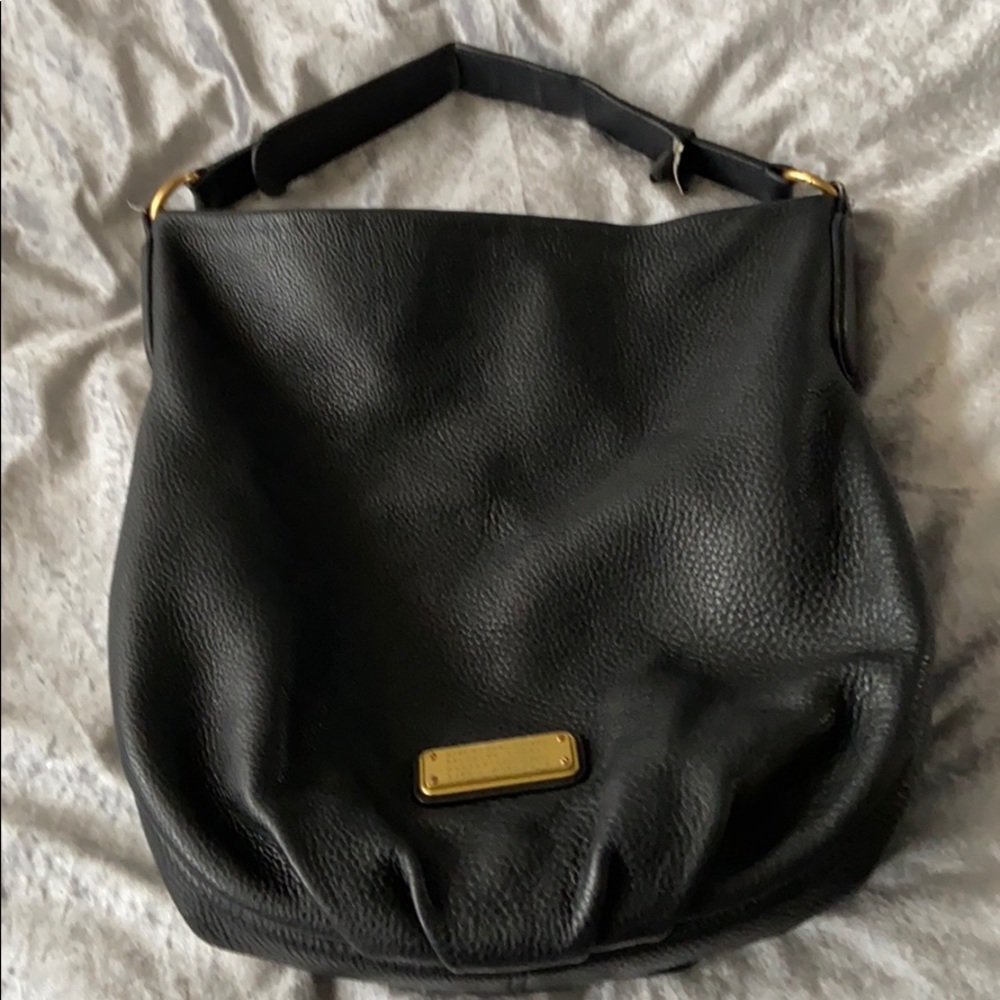 Marc by Marc Jacobs black and gold bag